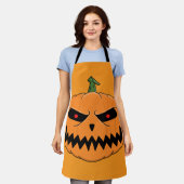 Tablier Menacer Jack O'Lantern Halloween (Porté)