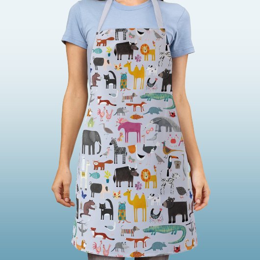 Tablier Ménagerie animale