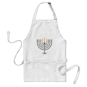 Tablier Menorah de Hanoukka