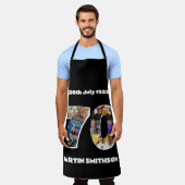 Tablier Mens 70e cuisine pratique cuisine 70 ans anniversa (Porté)