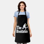 Tablier Mens Dinkfather Funny Pickleball Player (Porté)