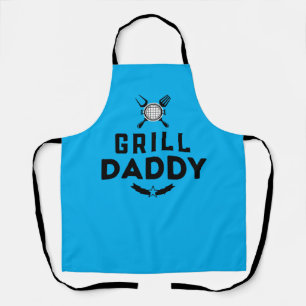 Tablier Mens Grill Papa BBQ Et Fumer Pour La Fête des pè