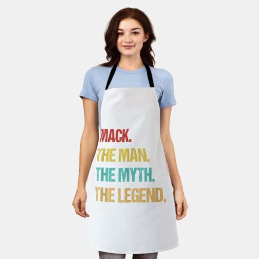 Tablier Mens Mack The Man The Myth The Legend (Porté)