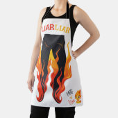Tablier Menteur, menteur, Pant est en feu (Insitu)