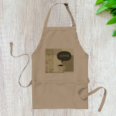 Tablier Menu Café Apron