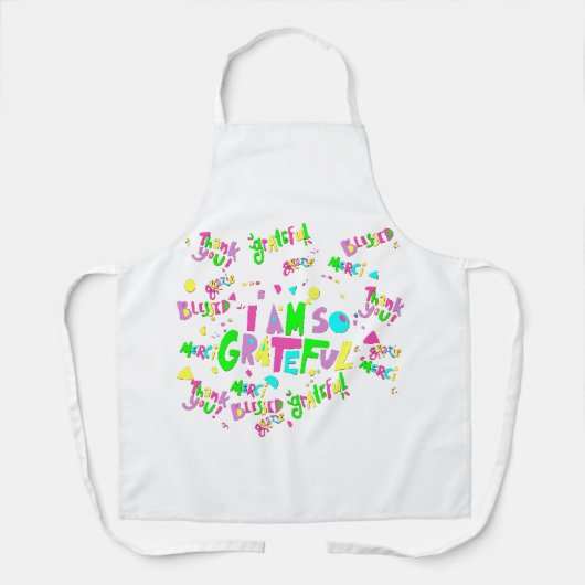 Tablier Merci (Recto)