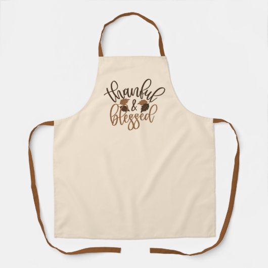 Tablier Merci et béni (Recto)