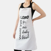 Tablier MERCI LORD | Notre pain quotidien | Christian BLAC (Insitu)