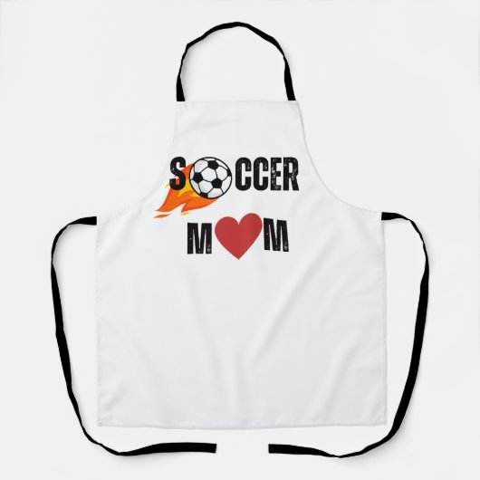 Tablier Mère au foyer sportive (Recto)