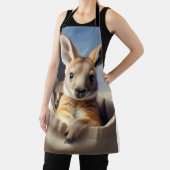 Tablier Mère bébé Kangaroo Pouch Peek Art (Insitu)