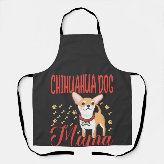 Tablier Mère de chihuahua féminine (Recto)