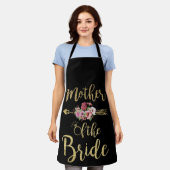 Tablier Mère de la fête de mariage de mariée (Porté)