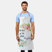 Tablier Mère de la mariée Texte modifiable (Porté)