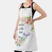 Tablier Mère de la mariée Texte modifiable (Insitu)