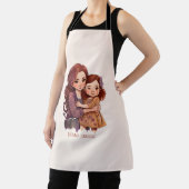 Tablier Mère et fille parkly personnalisée (Insitu)