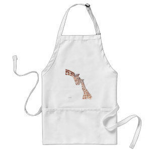 Tablier Mère girafe avec bébé