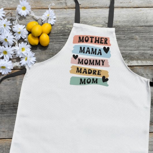Tablier Mère Mama Maman Maman Maman