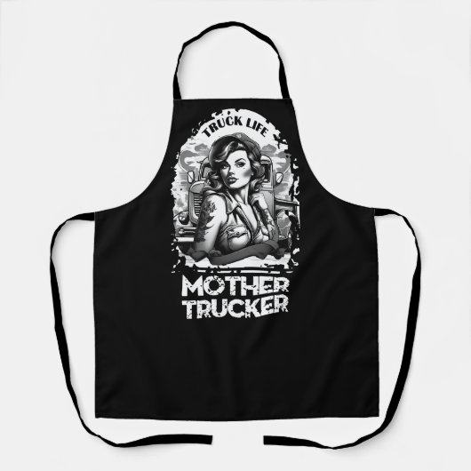 Tablier Mère Trucker (Recto)