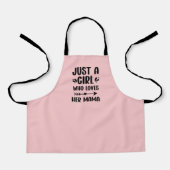 Tablier Mères Jour Cadeau Maman fille jumelée cuisine (Recto)