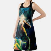 Tablier Mermaid Dragon Imaginaire bleu (Insitu)