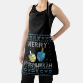 Tablier Merry Chrismukkah Funny Jewish Hanoukka Holiday (Insitu)