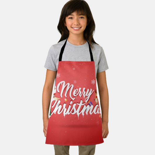 Tablier Merry christmas (Insitu)
