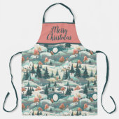 TABLIER MERRY CHRISTMAS DESIGN (Recto)