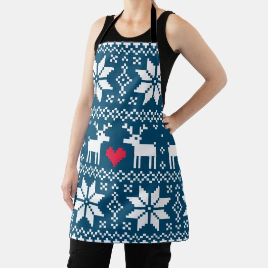 Tablier Merry Christmas pattern 2 (Insitu)