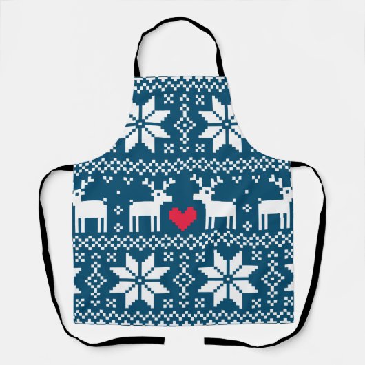 Tablier Merry Christmas pattern 2 (Recto)