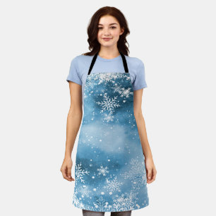 Tablier Merveilleux Paysage d'Hiver, Vacances Bleues de Ne