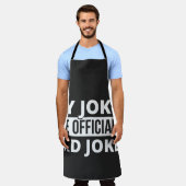 Tablier mes blagues sont des blagues de papa (Porté)