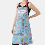 Tablier Mes choses préférées Son de la musique Personnalis (Insitu)