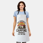 Tablier Mes copains de camping préférés m'appellent Papa V (Porté)