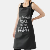 Tablier Mes Gens Favoris M'Appelent Papa (Insitu)