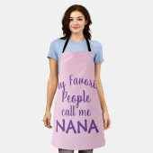 Tablier Mes gens préférés m'appellent Nana (Porté)