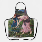 Tablier Mesdames Picking Roses, John William Waterhouse (Recto)