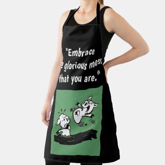 Tablier "Mess Glorieux" (Grand) (Insitu)