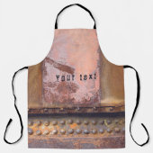 Tablier Métal rose roux (Recto)