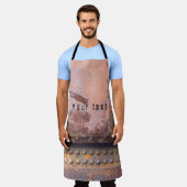 Tablier Métal rose roux (Porté)