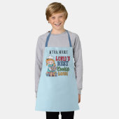 Tablier Mete girls monde's best cookie baker ajouter nom (Porté)