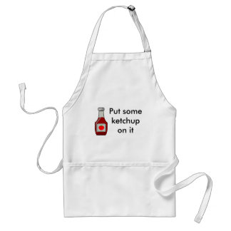 Tablier Mettez du ketchup là-dessus