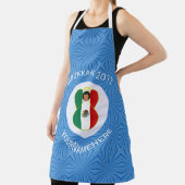 Tablier Mexican Angel Hanukkah Flag Personalized Large (Insitu)