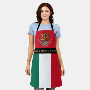 Tablier Mexique Cuisine, cuisine mexicaine Chefs Drapeau