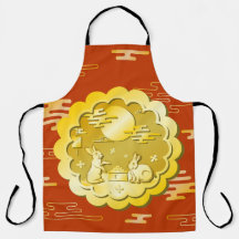 Mi-automne Festival Gold Mooncake Moon Rabbit