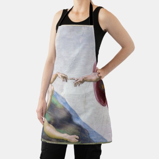 Tablier Michelangelo - Création d'Adam, Chapelle Sixtine (Insitu)