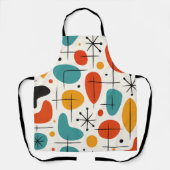 Tablier Mid Century Modern Starburst Pattern (Recto)