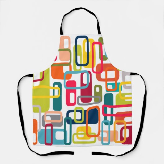 Tablier Midcentury Modern Rectangles (Recto)