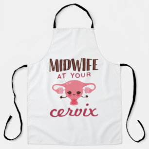 Tablier Midwoman à votre Cervix Midwives Midwifery