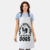 Tablier Mignon facilement distrait par les chiens amateurs (Porté)