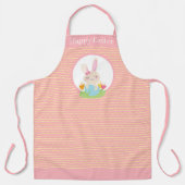 Tablier mignon lapin de Pâques Cuisine de vacances (Recto)